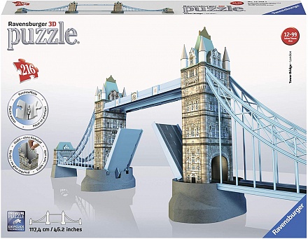 3D Пазл Тауэрский мост в Лондоне, 216 элементов 